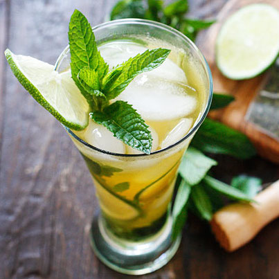 Green Tea Mojitos | 100 Calories